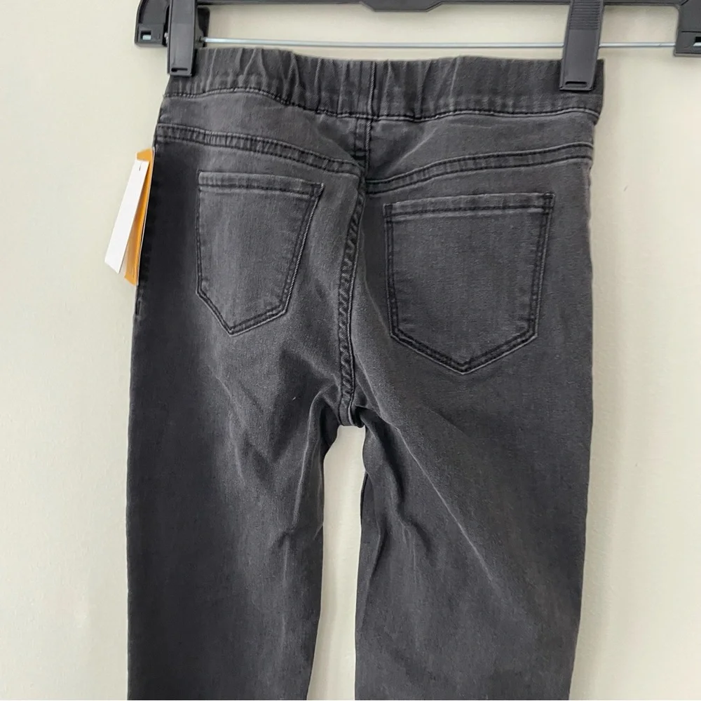 NWT H&M Recycled Cotton Black Charcoal Jeggings Pants size 8